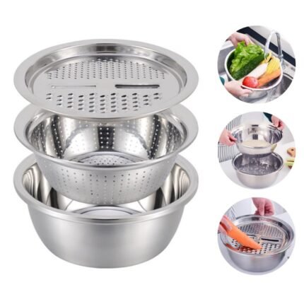 3 IN KITCHEN MULTIPURPOSE JULIENNE GRATER SALAD MAKER