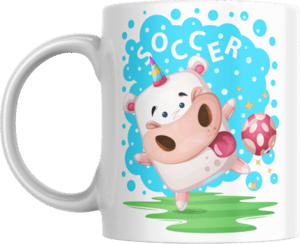 Printed Ceramic Mug | Coffee Mug | Tea Mug | Milk Mug | Designer Mug | 330 ml, Microwave & Dishwasher Safe | Mug for Kids | Mug for Friend, Birthday Gift