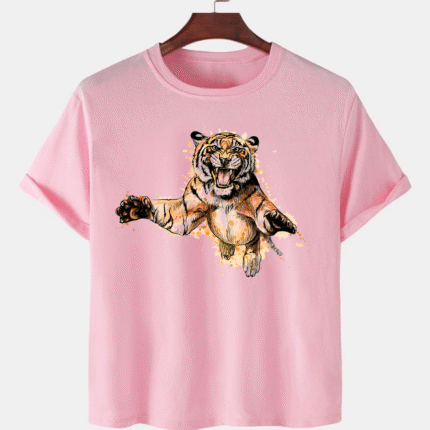 UNISEX Premium Quality Dot Knit Printed T-Shirt