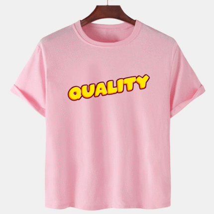 UNISEX Premium Quality Dot Knit Printed T-Shirt
