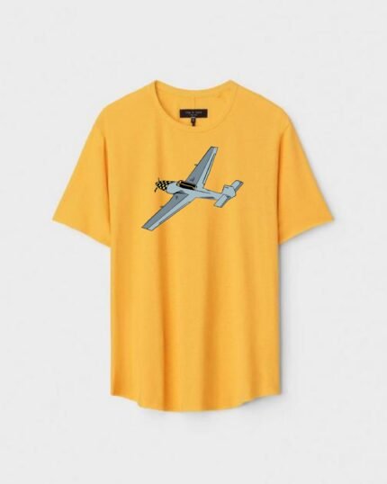 Unisex Designer Premium Quality Printed T-Shirt For Boys And Girls :: Cloth type : Cotton - Colour :: Yellow